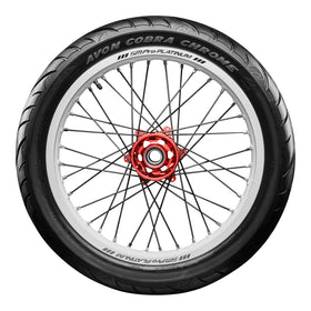 Avon Cobra Chrome MT90B16 (130/90B16) Front Tyre (74H Rating) AV91