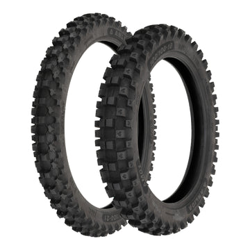 Anlida AM01 Tyre Set 80/100-21 Front & 100/100-18 Rear (NHS)
