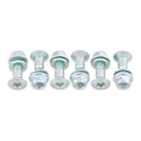 Bolt Euro Style Hub Savers Black (Pack of 6)