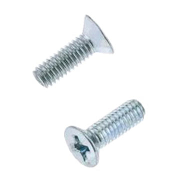 Bolt Flush Phillips Screw 4x12mm (Packet of 10)