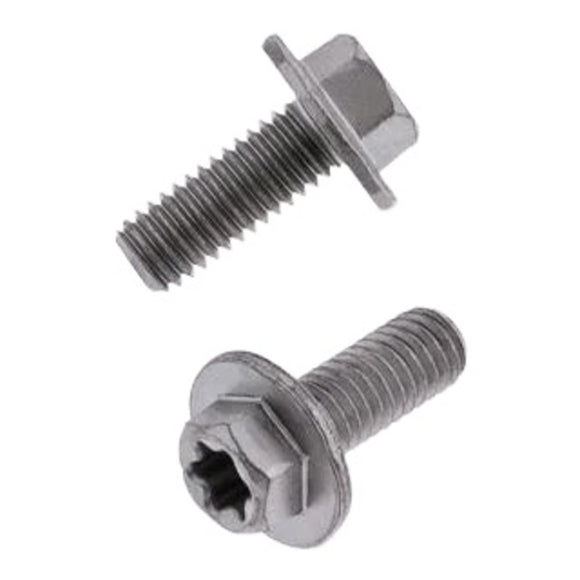 Bolt Large Flange Euro Bolt 6x15mm (Packet of 10)