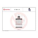 Brembo Prime Brake Pad Sinter Rear 07BB01SP