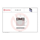 Brembo Prime Brake Pad Sinter Rear 07BB14SP