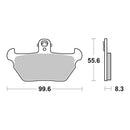 Brembo Prime Brake Pad Sinter Front 07BB22SA