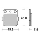 Brembo Upgrade Brake Pad Sinter Front 07HO32SX