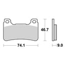 Brembo Xtra Brake Pad Sinter Front 07HO50SR