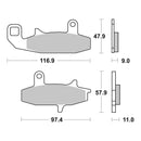 Brembo Prime Brake Pad Sinter Front 07SU15SA
