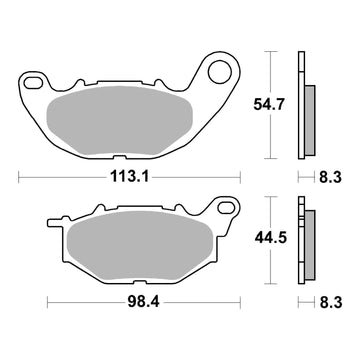 Brembo Xtra Brake Pad Sinter Front 07YA52SR