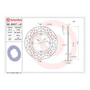 Brembo Prime Brake Disc Serie Oro Rear 68B407L9