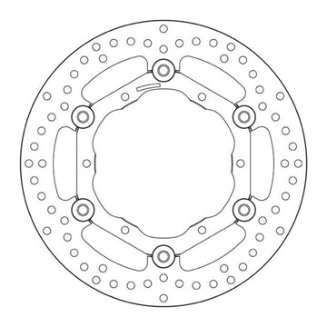 Brembo Prime Brake Disc Serie Oro Front 78B40813