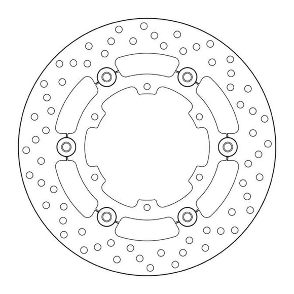 Brembo Prime Brake Disc Serie Oro Rear 78B40833