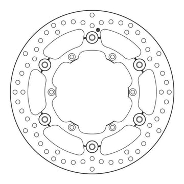 Brembo Prime Brake Disc Serie Oro Front 78B40848