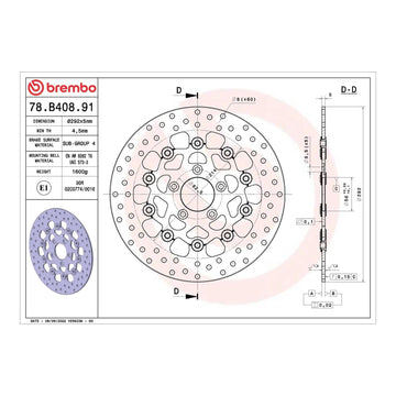 Brembo Brake Disc