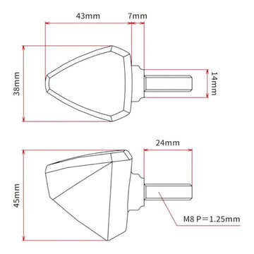 DRC 601 LED Flasher 12V - Orange (2 Pack)