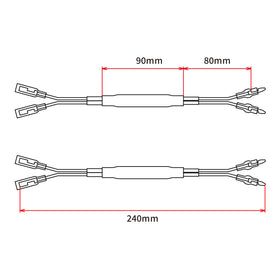 DRC Resistor Wire- 8W/10W (2 Pack)