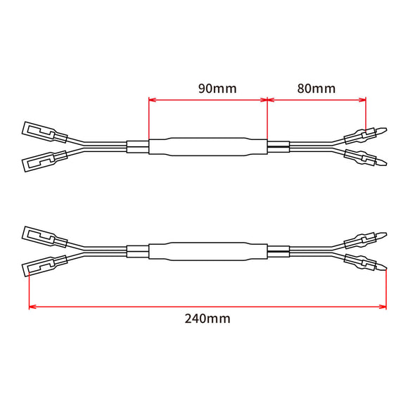 DRC Resistor Wire- 8W/10W (2 Pack)