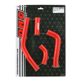 DRC Radiator Hose Kit - Honda CRF450R ('21-) - Red