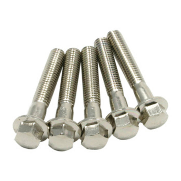 DRC Stainless M6 Flange Bolts 35mm (5 Pack)
