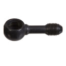 Whites Brake - 11mm (7/16) Banjo - Straight Steel Black