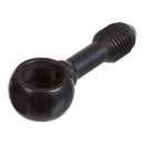 Whites Brake - 11mm (7/16) Banjo - Straight Steel Black