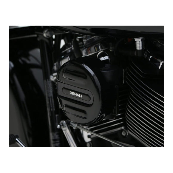 Denali SoundBomb V-Twin Dual-Tone Air Horn with Cover - Black