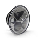 Denali M5 E-Mark LED Headlight Module - 5.75 Round, Black Chrome