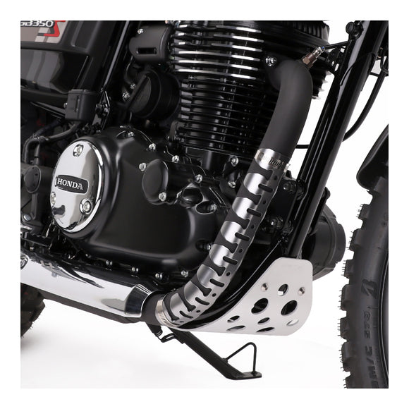 DRC 4-Stroke Universal Exhaust Pipe Guard - Titanium