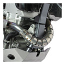 DRC 4-Stroke Universal Exhaust Pipe Guard - Titanium