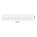 DRC 4-Stroke Universal Exhaust Pipe Guard - Titanium