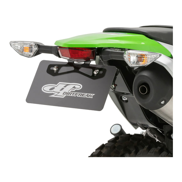 DRC Edge Tail Light Holder Kit- Kawasaki KLX230 '20- - Red Lens