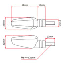 DRC 602 LED Flasher 12V (2 Pack) - Smoke