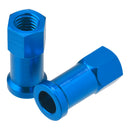 DRC Rim Lock Nuts (2 Pack) - Blue