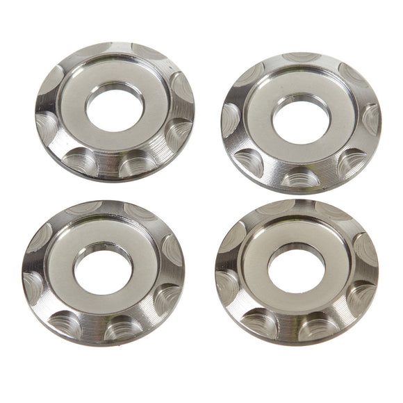 DRC Aluminium M6 Spacers Type 01 - Titanium (4 Pack)
