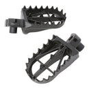 Zeta Wide Chromoly Mid Foot Pegs - Kawasaki KX65 / KX80 / KX85 / KX100