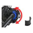 Zeta Rotating Bar Clamp - Clutch Side - Titanium