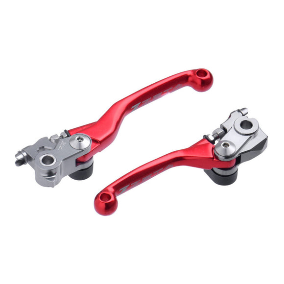 Zeta Pivot Lever Set FP - Honda - Red