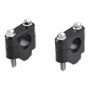 Zeta Handlebar Rise Kit 19mm Height - 22.2mm Bar - Black