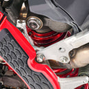 Zeta Rear Shock Preload Adjuster - Showa 50B - Red
