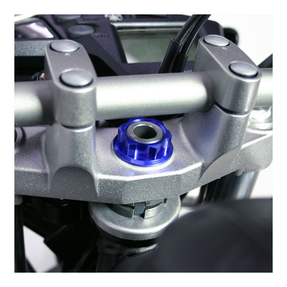 Zeta Stem Nut M22 x 27 P1.0 H12 - Blue