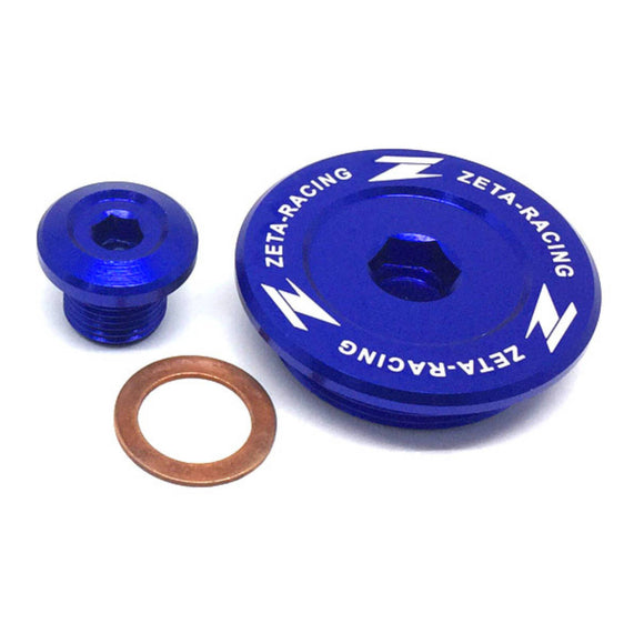 Zeta Engine Plug Set - Suzuki DR-Z400S / DR-Z400SM ('00-) - Blue