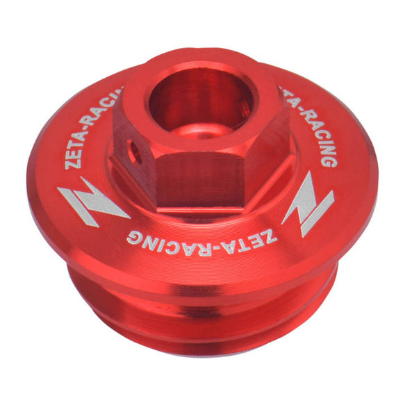 Zeta Oil Filler Plug - GasGas MC / EX / EC ('21-) - Red