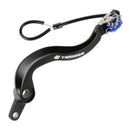 Zeta Trigger Brake Pedal - Yamaha YZ250F / YZ250FX / WR250F - Blue