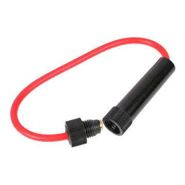 Whites Fuse Holder Screw Type - Black 2 Wire