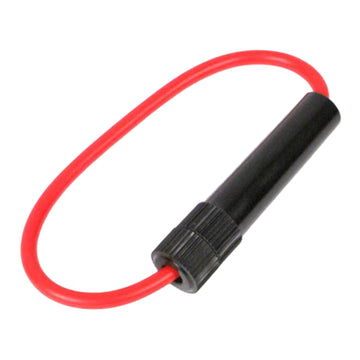 Whites Fuse Holder Screw Type - Black 2 Wire