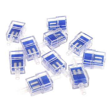 WHITES FUEL FILTER RECTANGULAR 7mm (PKT = 10) (6mmHose)