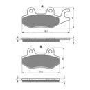 GOLDfren Brake Pads GF009 - GP5