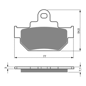GOLDfren Brake Pads GF030 - K5