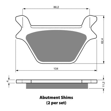GOLDfren Brake Pads Sintered Sports GF056 - S3 (PH156)