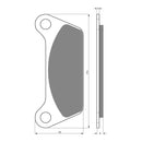 GOLDfren Brake Pads Sintered Sports GF061 - S3 (P137)