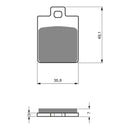 GOLDfren Brake Pads Sintered Sports GF137 - S3 ( PH246 )